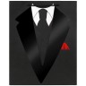 Пакет подарочный (1 штука) 26x13x32 см, ЗОЛОТАЯ СКАЗКА "Especially For Men", выборочный лак, 608244