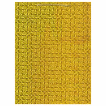 Пакет подарочный (1 штука) 33x13x45 см, ЗОЛОТАЯ СКАЗКА голография, ассорти 3 цвета, 606610