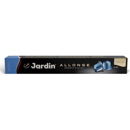 Кофе в капсулах JARDIN "Allonge" для кофемашин Nespresso, 10 порций, 1356-10