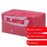 Салфетки бумажные 400 шт., 24х24 см, "Big Pack", красные, 100% целлюлоза, LAIMA, 114727
