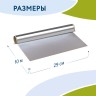 Фольга пищевая алюминиевая, 29 см х 10 м, толщина 9 мкм, LAIMA, 607802