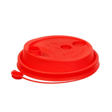 Крышка для стакана d80 (PP) цветная с питейником (1000 шт.)