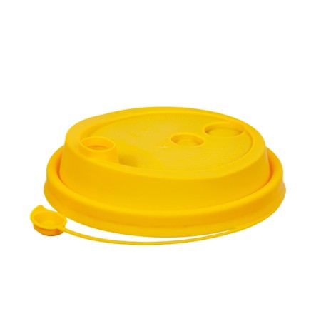 Крышка для стакана d80 (PP) цветная с питейником (1000 шт.)